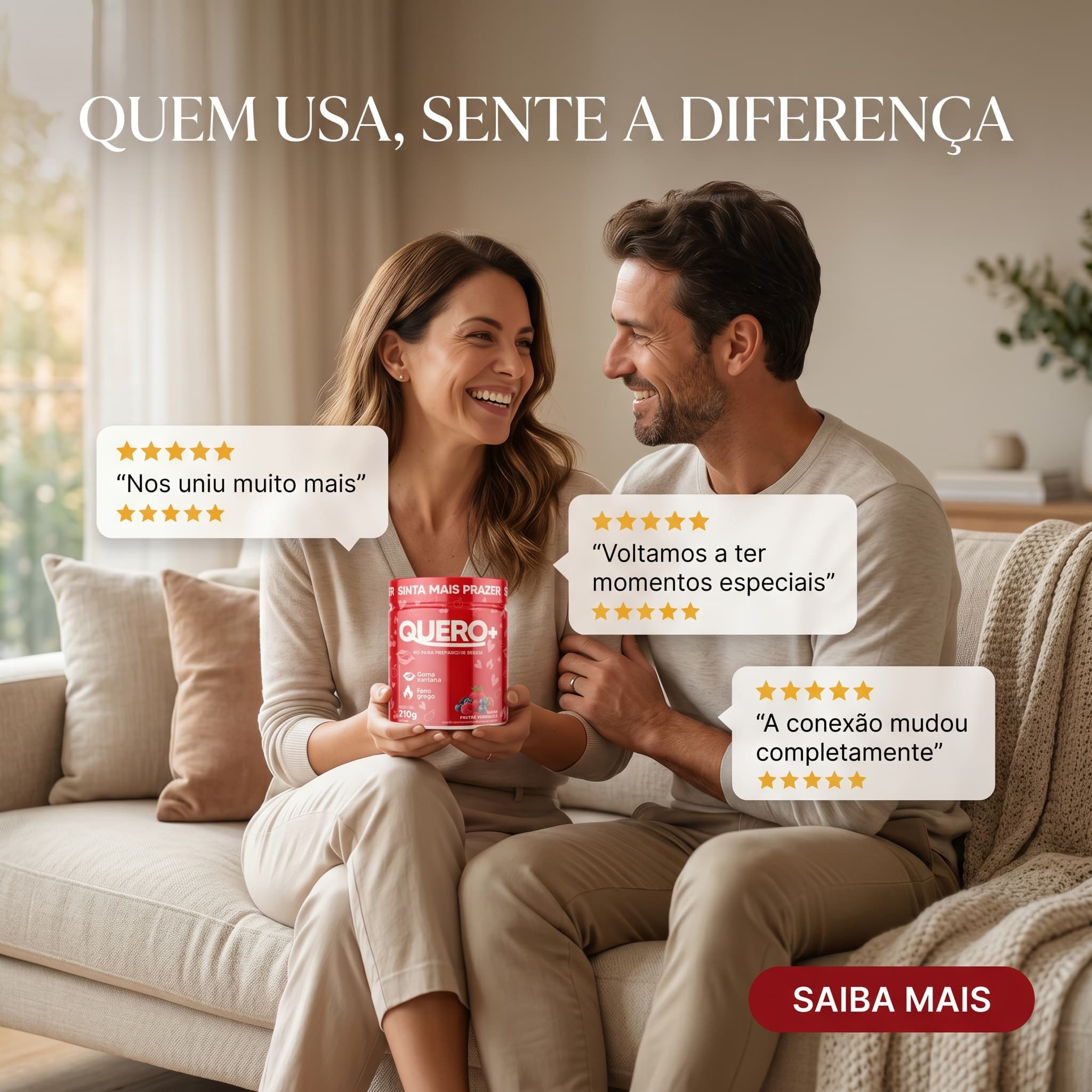 Quem usa Quero+ sente a diferença