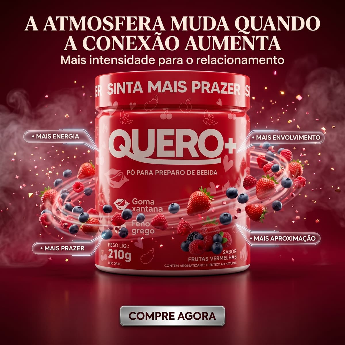 Quero+ — A atmosfera muda quando a conexão aumenta